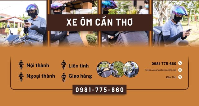 Đặt Xe Ôm Cần Thơ Giá Rẻ - Gọi Ngay Hotline 0981775660